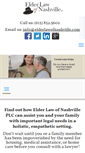 Mobile Screenshot of elderlawofnashville.com
